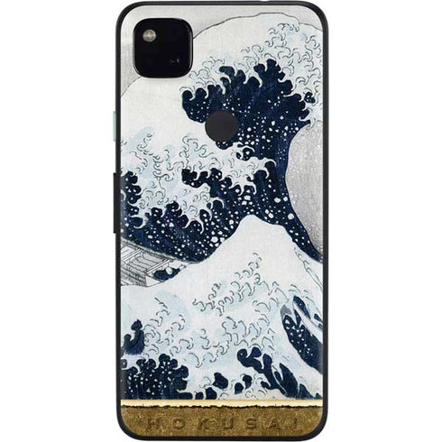 Hokusai The Great Wave off Kanagawa Google Pixel 4a Skin